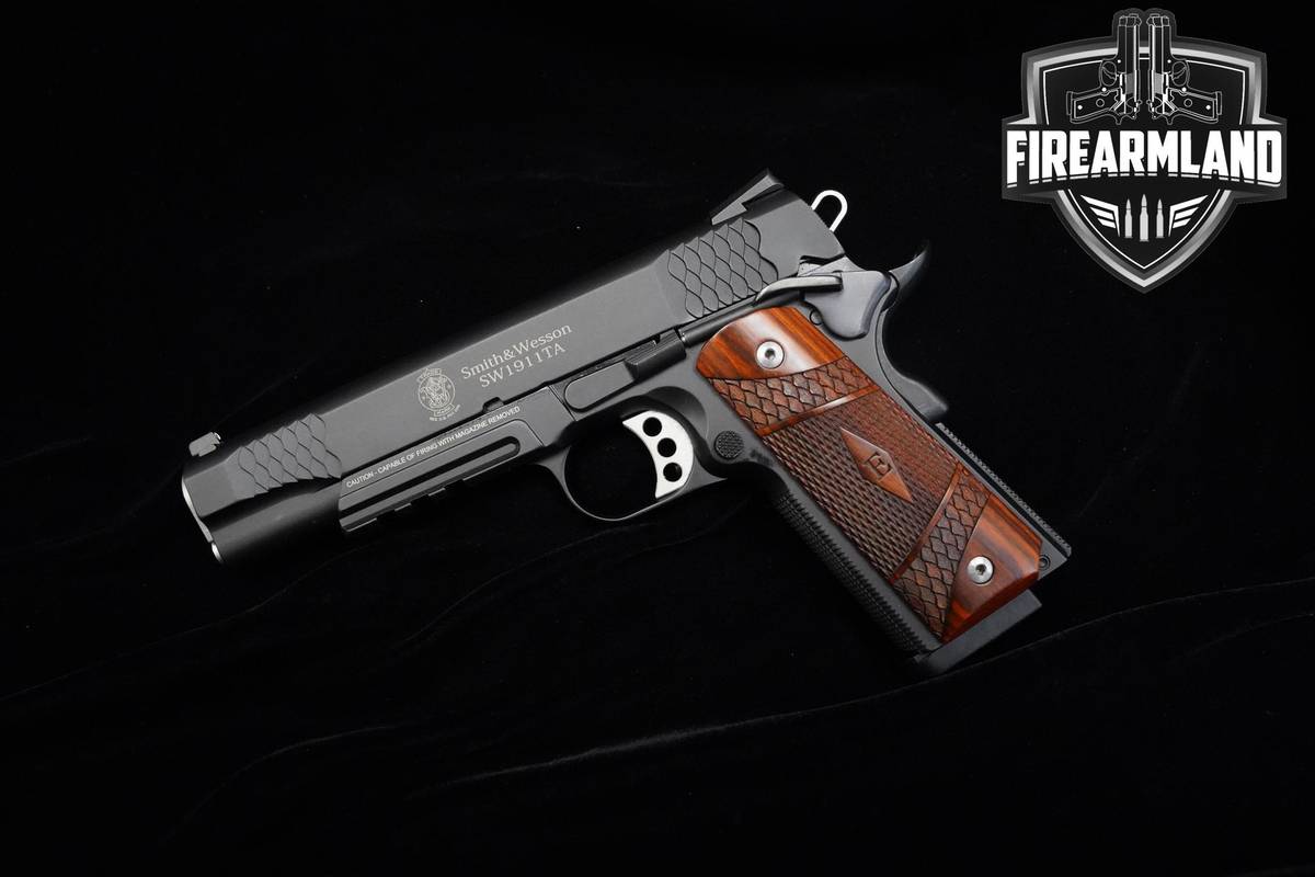 Smith & Wesson (S&W) SW1911TA E-Series 45 ACP 1911 5" S&W 1911A1 2MAGS