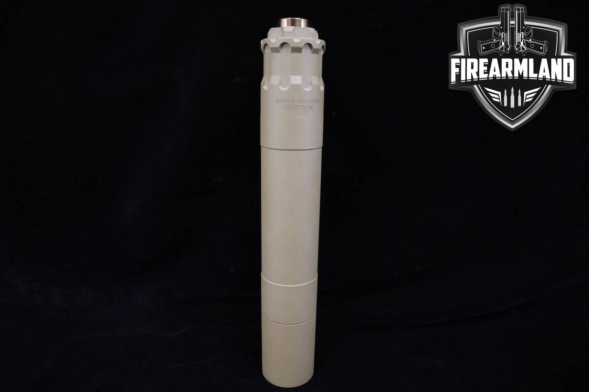 SUPPRESSOR Rugged Suppressors Obsidian45 FDE 45 ACP 8.6" Rugged Obsidian-45