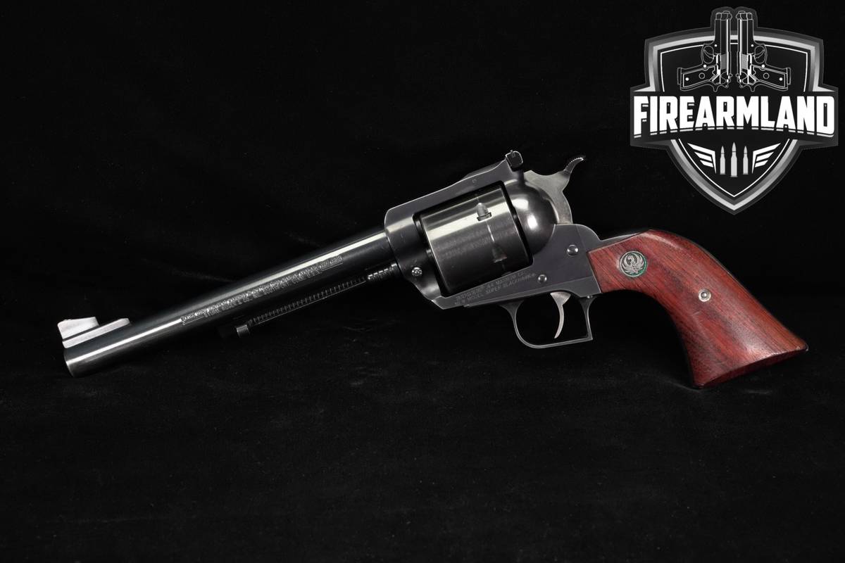 1997 Ruger New Model Super Blackhawk 44 Rem Mag 7.5" Blued Revolver