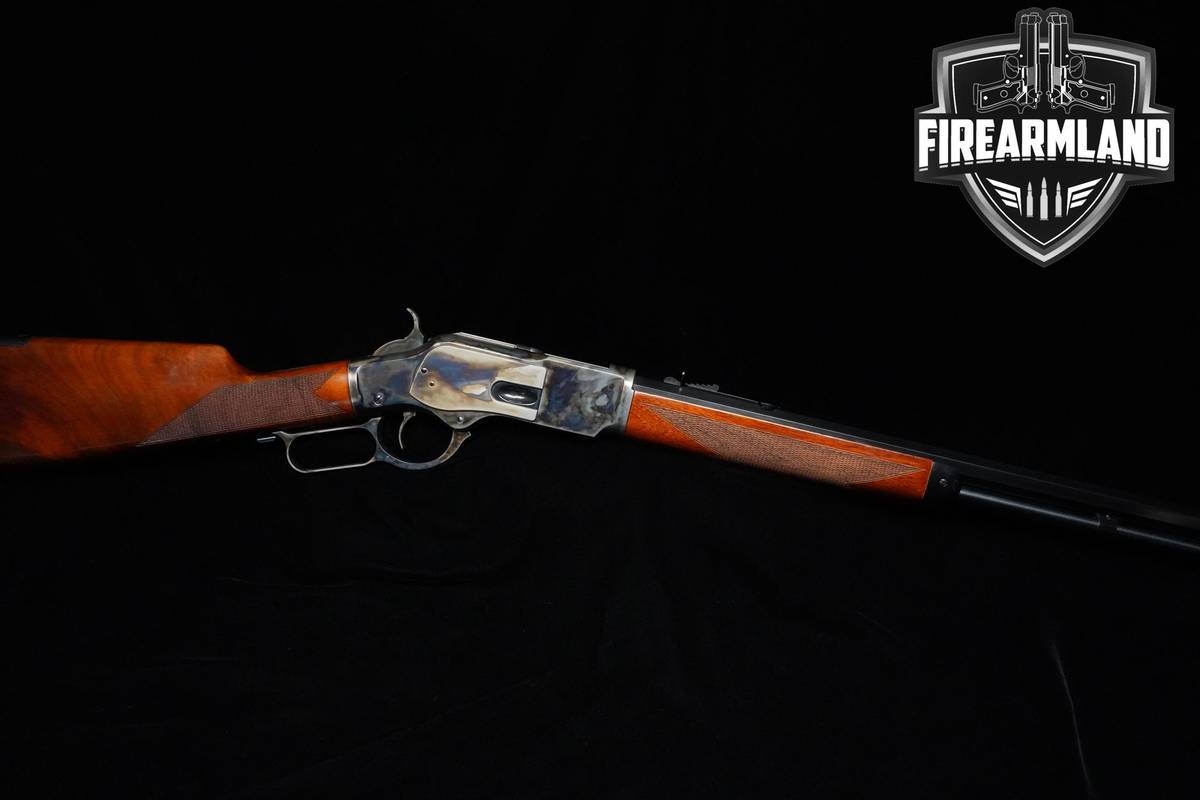 STUNNING Color Case Hardened Cimarron-Firearms Saddle Shorty 357 Magnum 18"