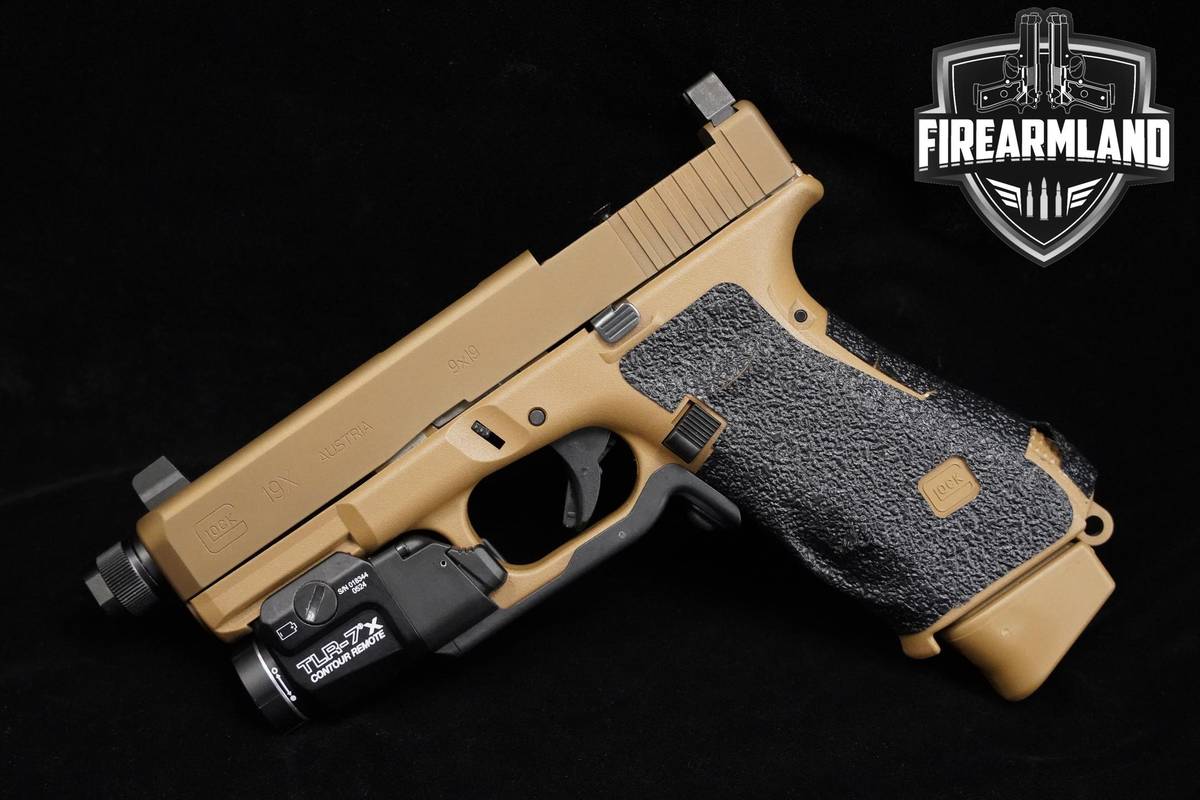 Glock 19X 9mm FDE Glock-19X G-19-X G19-X G19X +4 MAGS & ORIG CASE