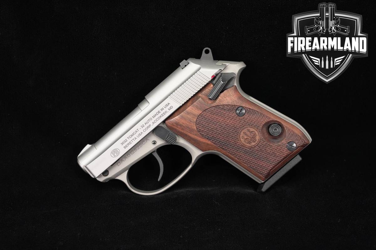 Beretta 3032 Tomcat Inox 32 ACP 2.4" Stainless DA/SA