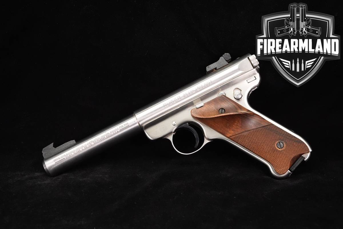 Ruger Mark II Target 22LR 5.5" Satin Stainless MK 2
