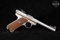Sturm Ruger Mark II Target .22 LR Satin Stainless in Good Condition Image 2