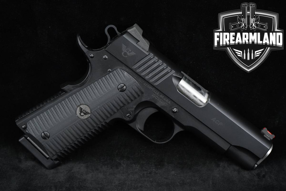 Wilson Combat (WC) ACP Commander 45ACP 1911 4.25" +2 MAGS & ORIG BOX