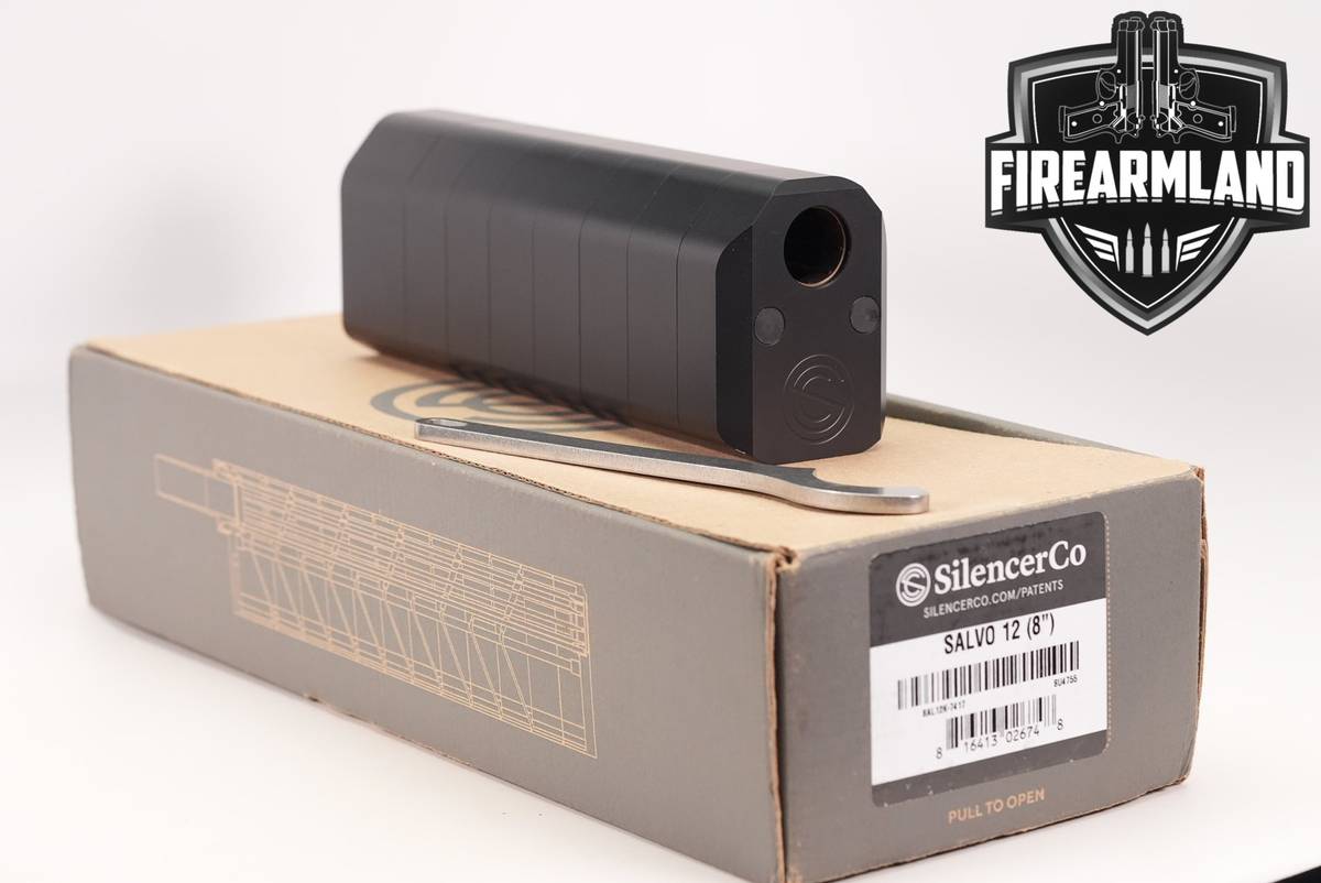 SilencerCo Salvo 12K 12 Gauge 8.66" Suppressor Silencer +ORIG BOX