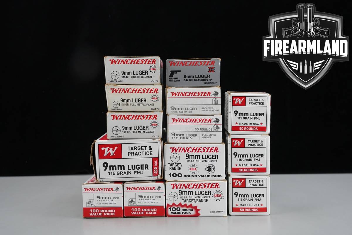 1050 RDS! 9mm Ammo 9-mm