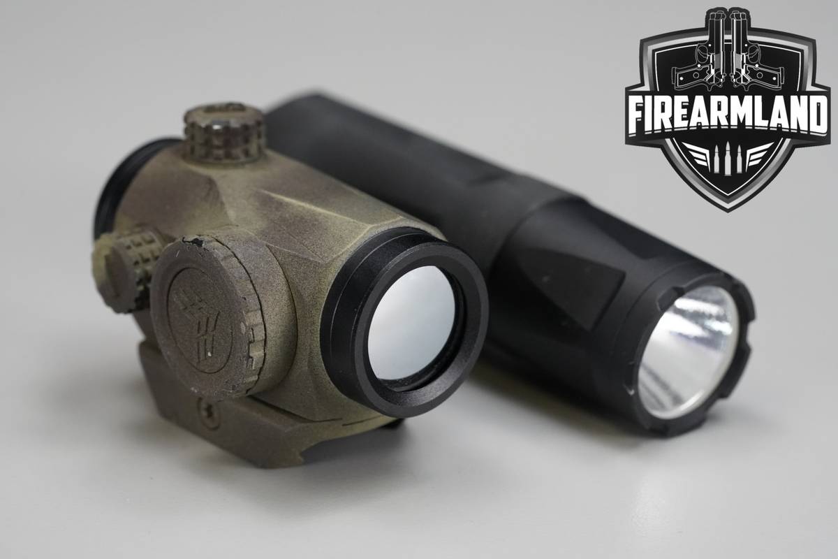 SwampFox Liberator II 2 MOA Green Dot & Inforce Gen 3 WMLx 1100 Lumen Combo