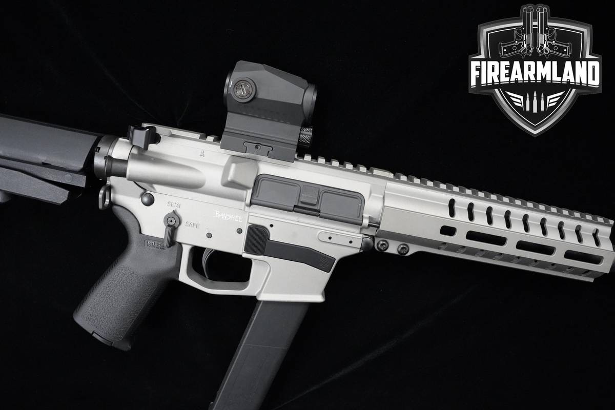 CMMG Banshee 10mm AR-15 AR15 AR 8" CERAKOTE CMMG-Banshee +ORIG BOX & OPTIC