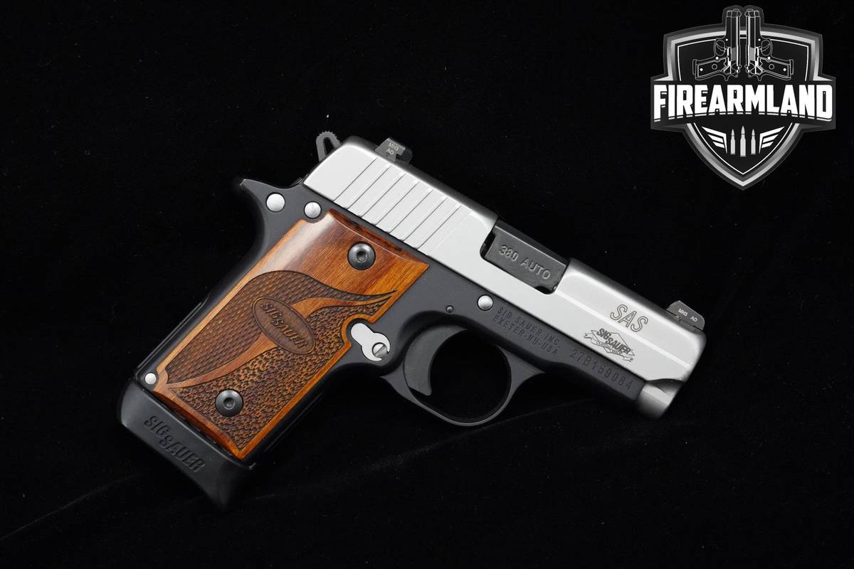 Sig Sauer P238 SAS 380 ACP 1911 2.75" P238 1911 P-238 +ORIG CASE