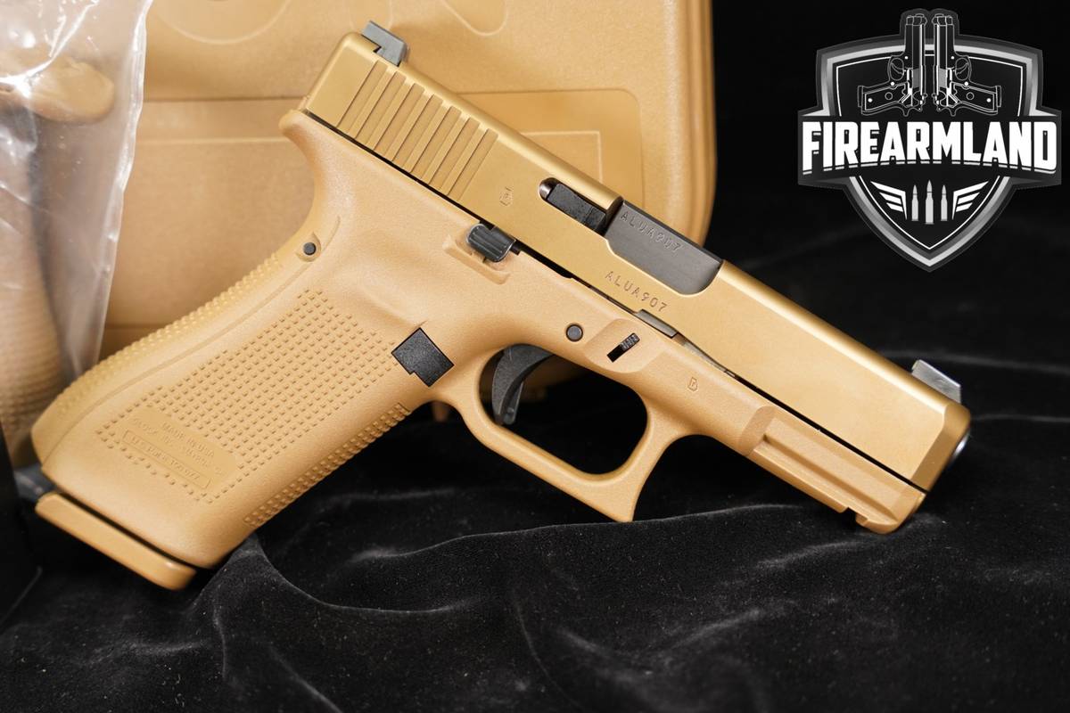 Glock 19X V-Series G19X 9mm 4.02 Coyote +3 MAGS & ORIG CASE