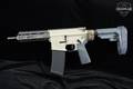 Q Sugar Weasel Pistol .300 AAC Blackout (7.62x35mm) Flat Tan in Excellent Condition Image 2