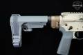 Q Sugar Weasel Pistol .300 AAC Blackout (7.62x35mm) Flat Tan in Excellent Condition Image 4