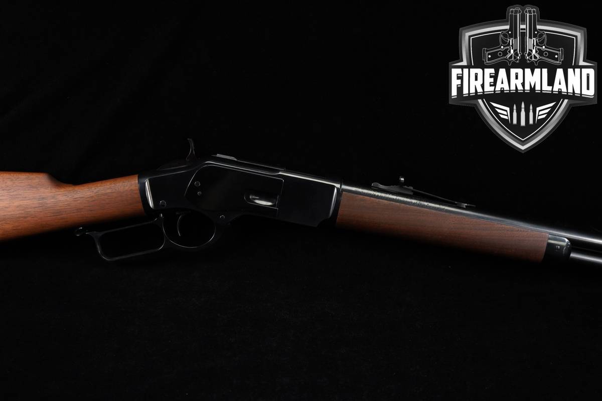 2016 COLLECTOR Winchester Model 1873 Short Rifle 44-40 Win Blue & Walnut