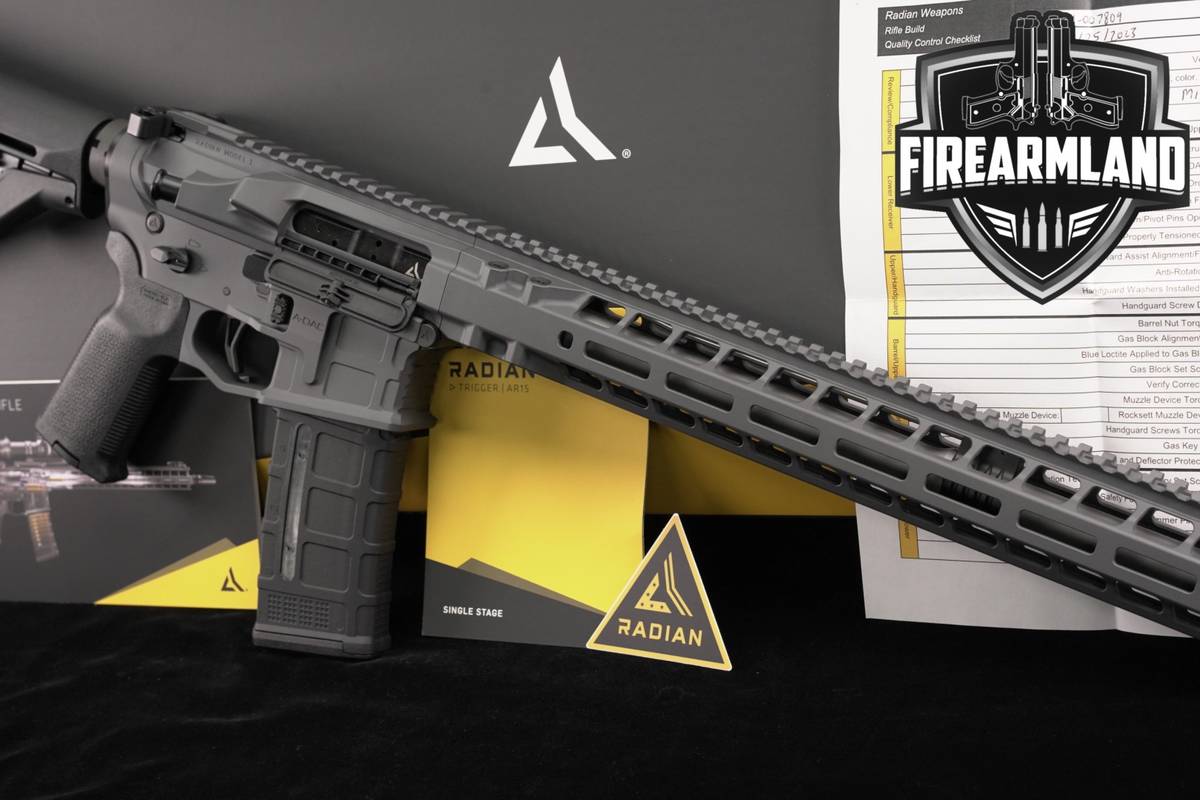 LIKE-NEW Radian Weapons Model 1 A-DAC 15 223 Wylde AR15 16" ADAC AR +BOX