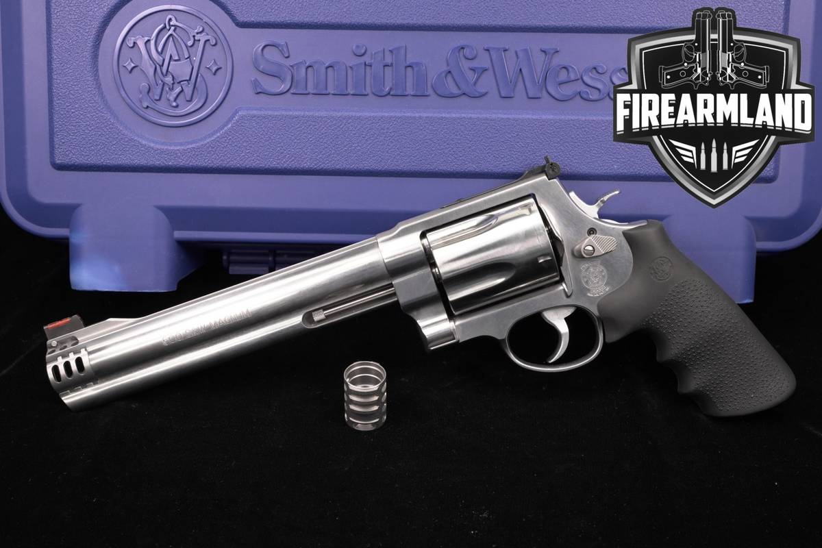 Smith & Wesson Model 500 S&W Magnum 8.375" Stainless M500 DA/SA HAND CANNON