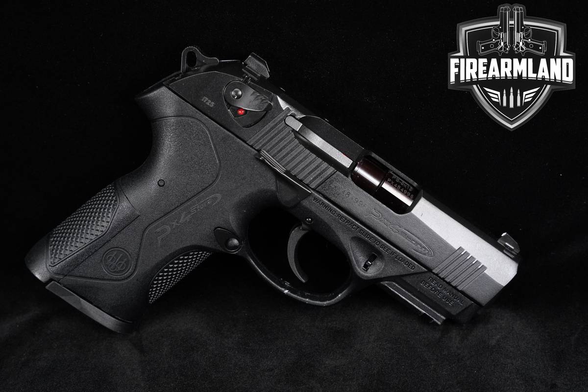 ITALIAN Beretta PX4 Storm Compact Type F 9mm 3.3" Black +4 MAGS & ORIG CASE