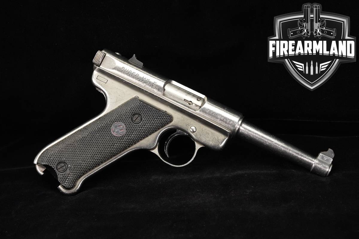 1995 Ruger Mark II Standard 22LR 4.75" Blued MK2 MK 2 Pencil Barrel