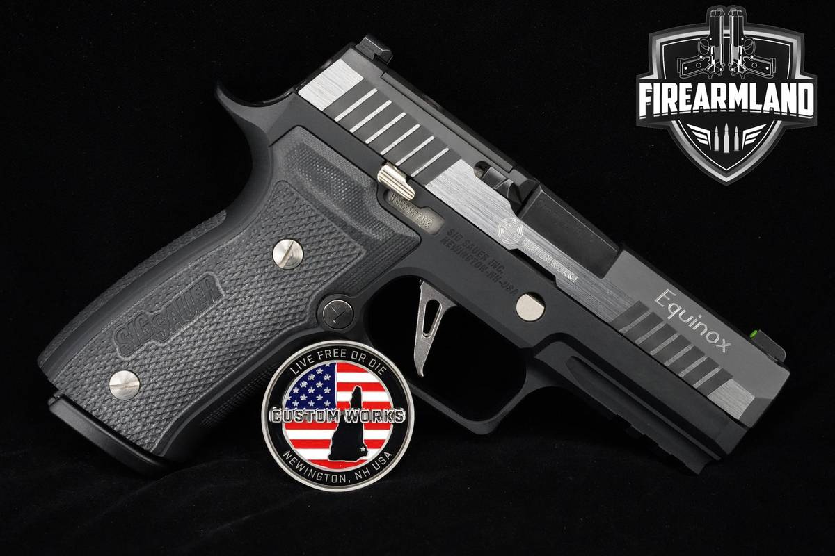 Sig Sauer P320 AXG Equinox 9mm 3.9" Sig-Sauer-P320 P-320 3 MAGS & ORIG CASE