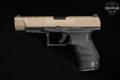 Walther PPQ M2 5-inch Long Slide .40 S&W Two-Tone Coyote Tan in Very Good Condition Image 3
