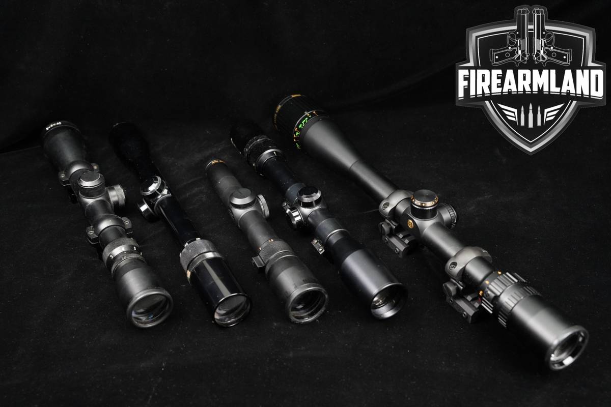 Multiple Manufacturers FIVE SCOPE LOT in Good Condition