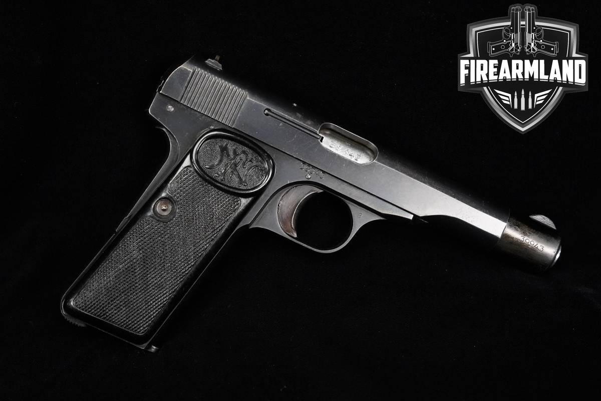 PRE-WAR VINTAGE 1925 FN FNH Browning Model 1922 32 ACP 4.45" Blued +2 MAGS