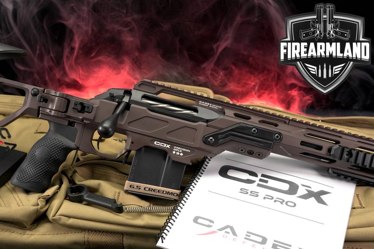 Cadex Defense CDX-SS Seven S.T.A.R.S. Covert 6.5 Creedmoor 16.5" +2 MAGS