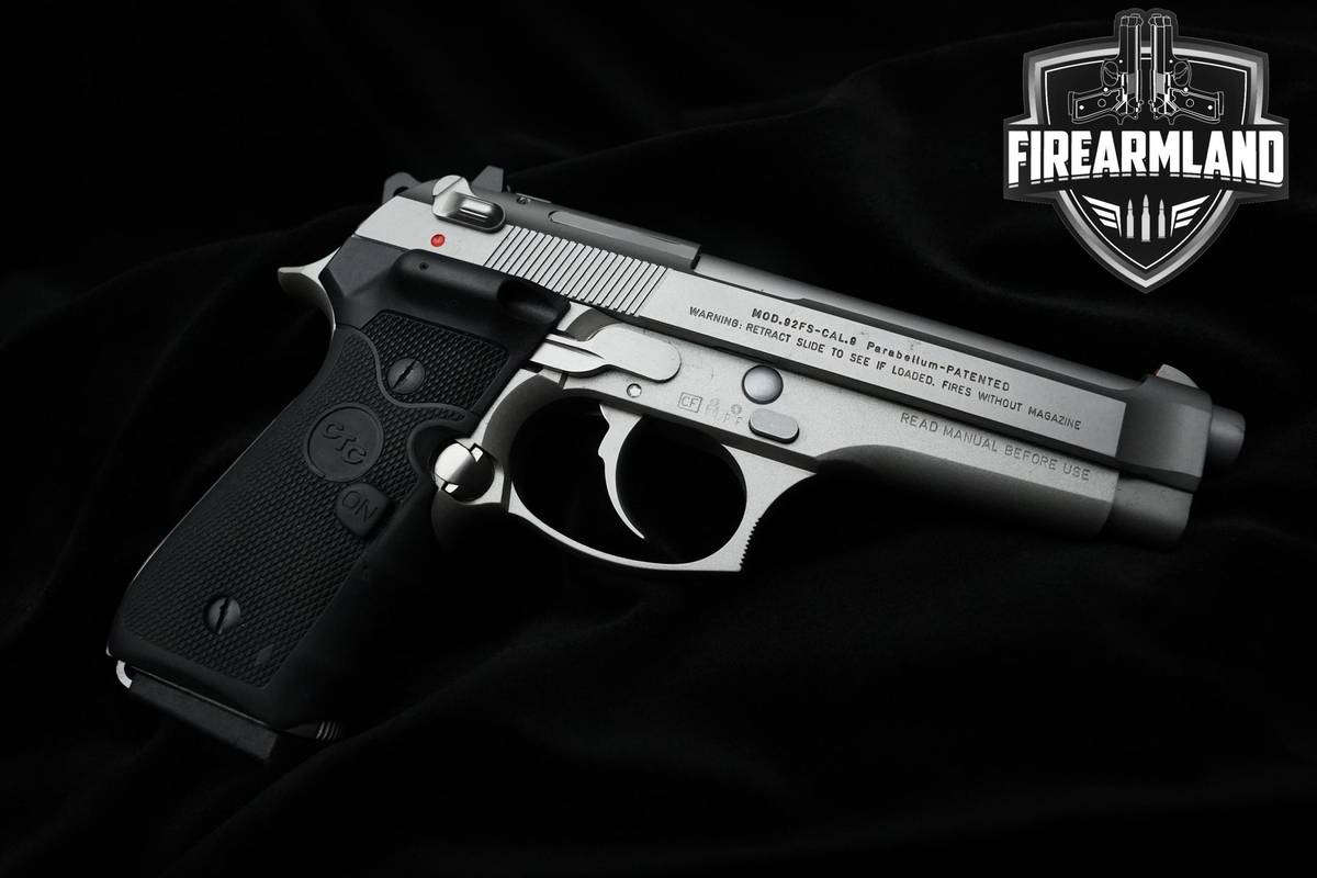 Beretta 92FS INOX 9mm 4.9" Matte Stainless 92FS Beretta 92-FS +ORIG CASE