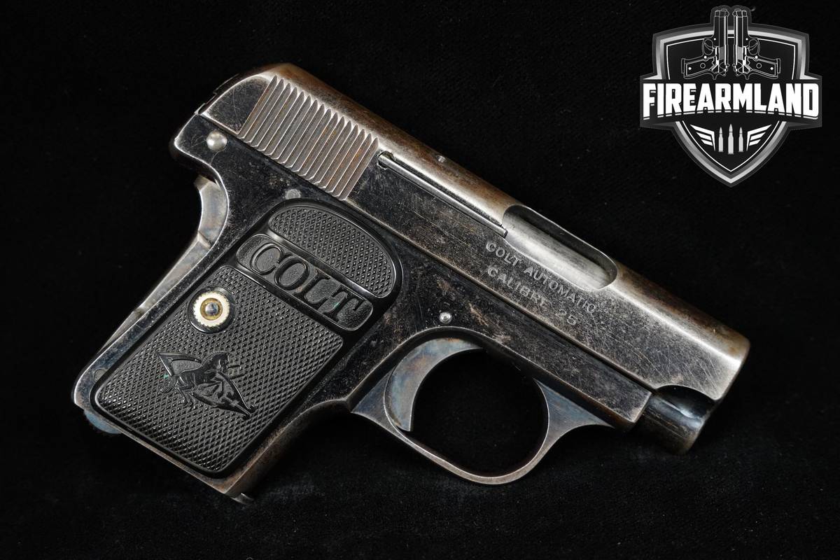1909 Colt Model 1908 Vest Pocket Type I .25 ACP (6.35Mm) 2" Blued