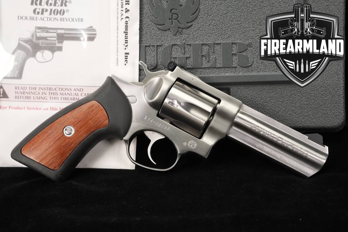 1999 Ruger GP100 357 Magnum 4.2 Satin Stainless GP 100 +ORIG CASE