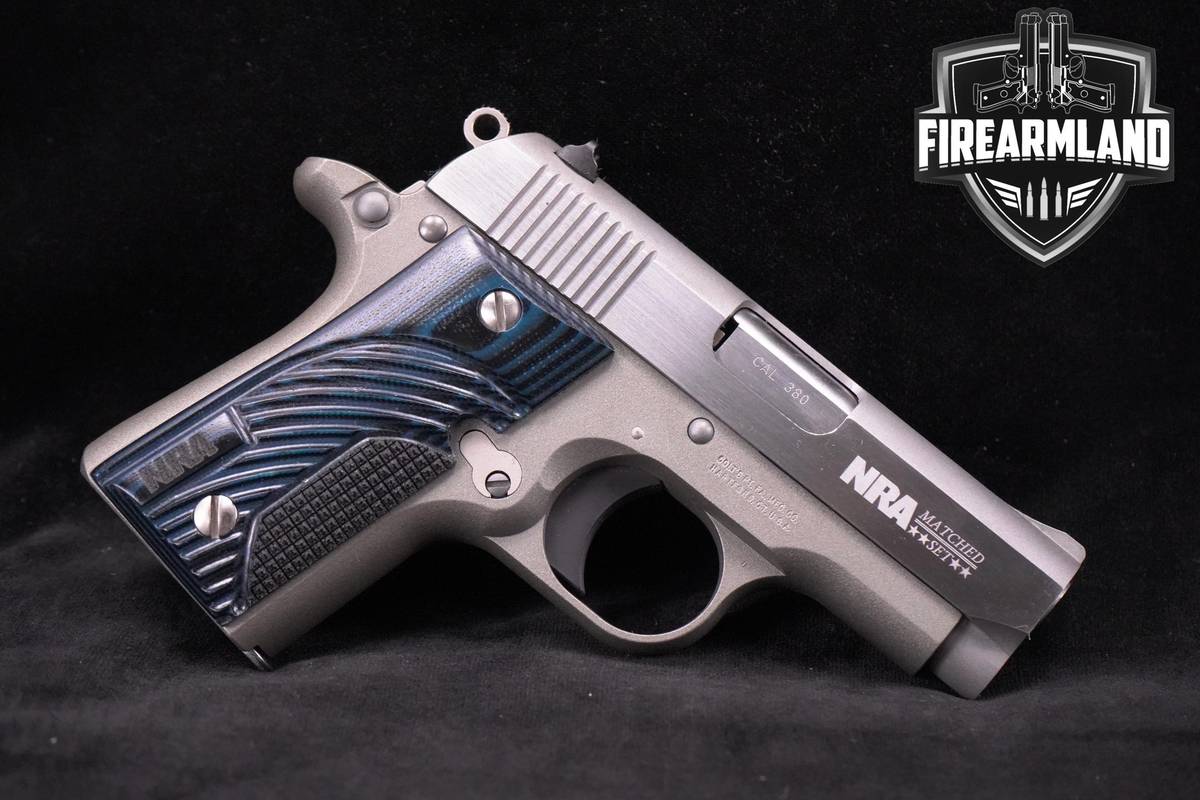 Colt Mustang Pocketlite NRA 380 ACP 2.75" Matte Stainless Mustang COLLECTOR