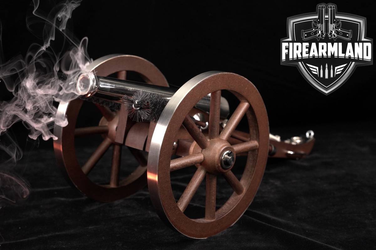 Traditions Napoleon III Mini Cannon Field Carriage 50 Cal 7.25"