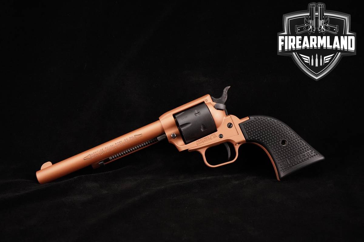 Heritage Manufacturing Rough Rider Convertible 22LR 6.5" Burnt Bronze