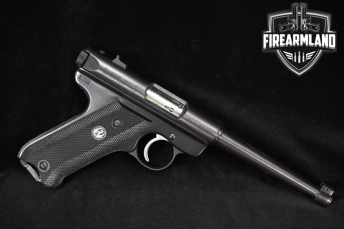 1990 Ruger Mark II Standard 22LR Blued
