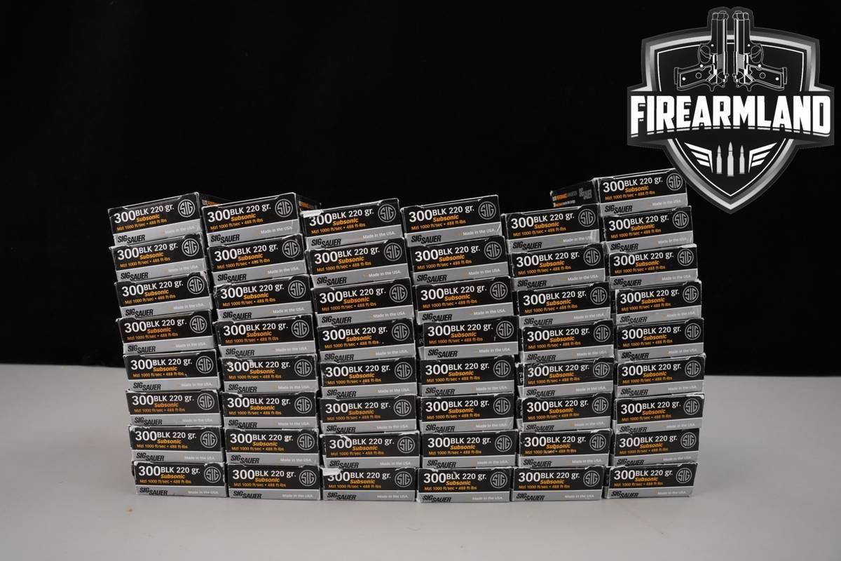 980 RDS! 300 Blackout Ammo 300BLK-AAC