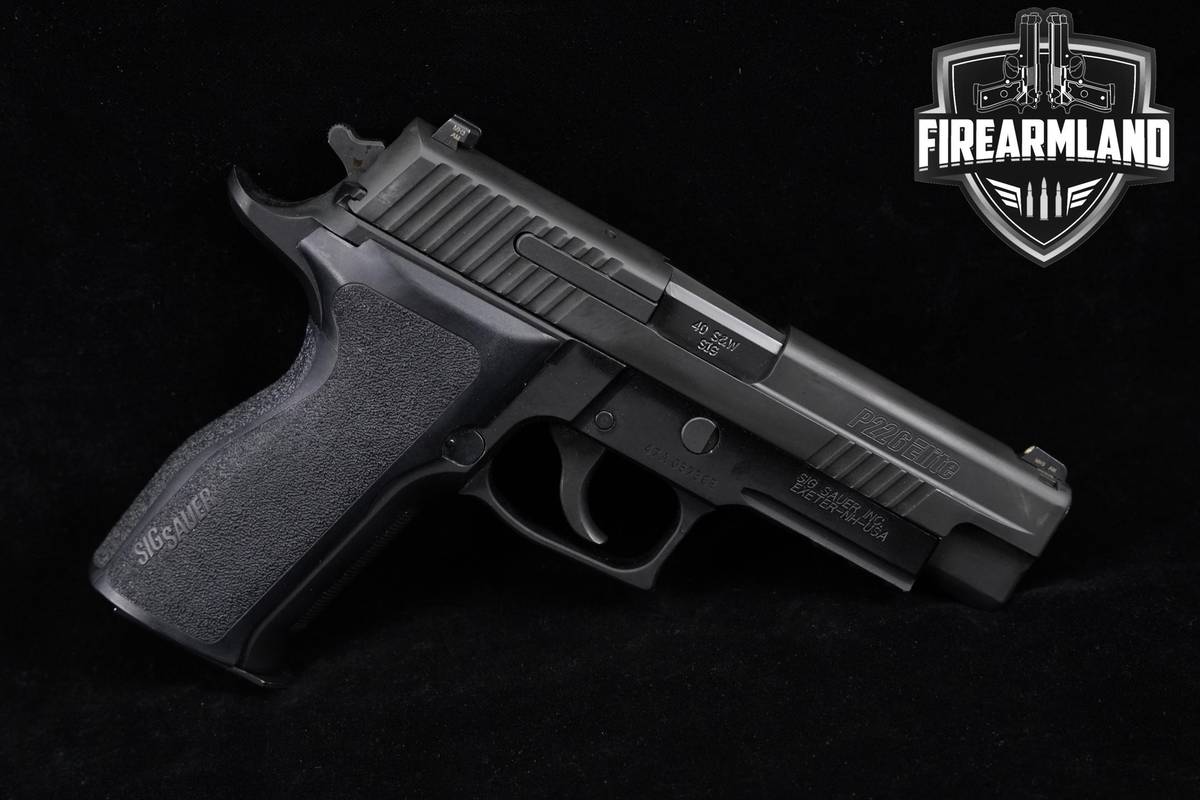Sig Sauer P226 Enhanced Elite 40 S&W 4.4" P-226 +6 MAGS, ORIG CASE &HOLSTER