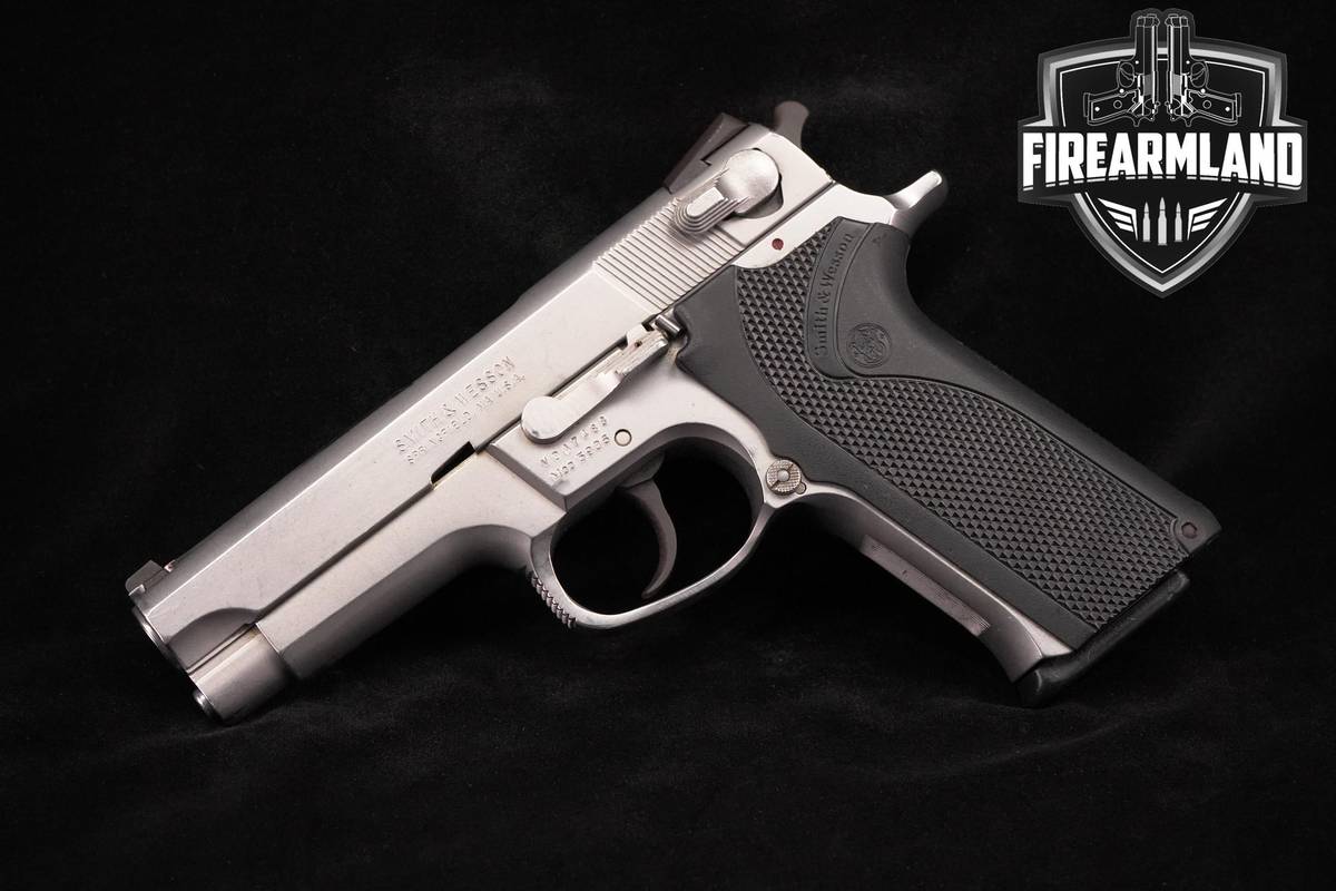 1995 Smith & Wesson S&W Model 5906 9mm 4.0" Stainless Steel +3 MAGS