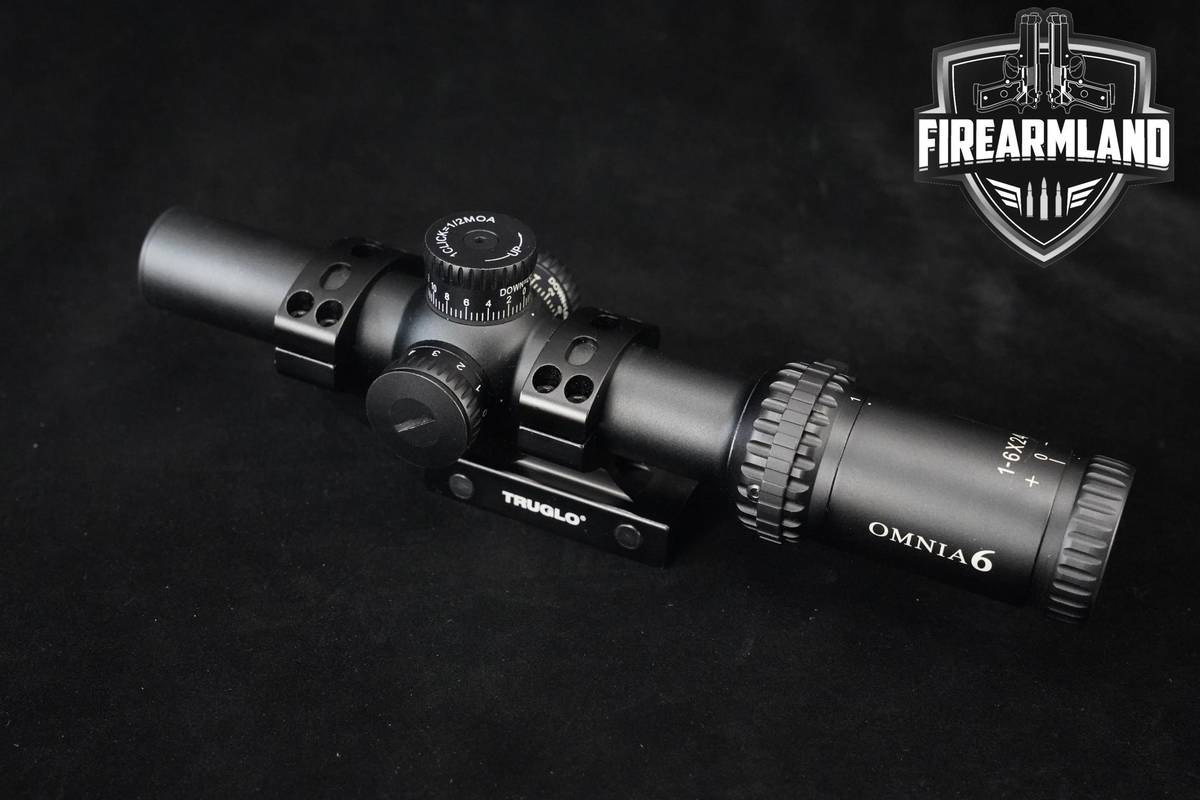TRUGLO OMNIA 6 1-6x24 Illuminated All Purpose Tactical Reticle TRUGLO OPTIC