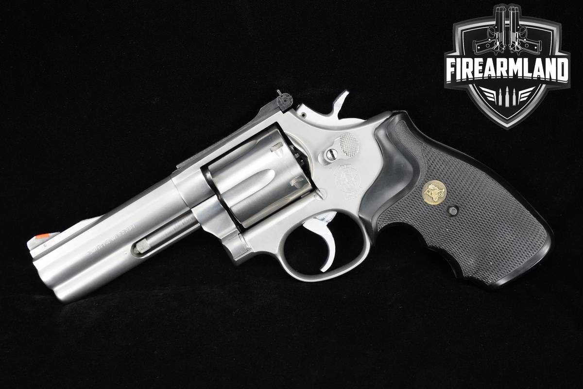 Smith & Wesson (S&W) Model 686 357 Magnum 4" Stainless Steel S&W-686 DA/SA