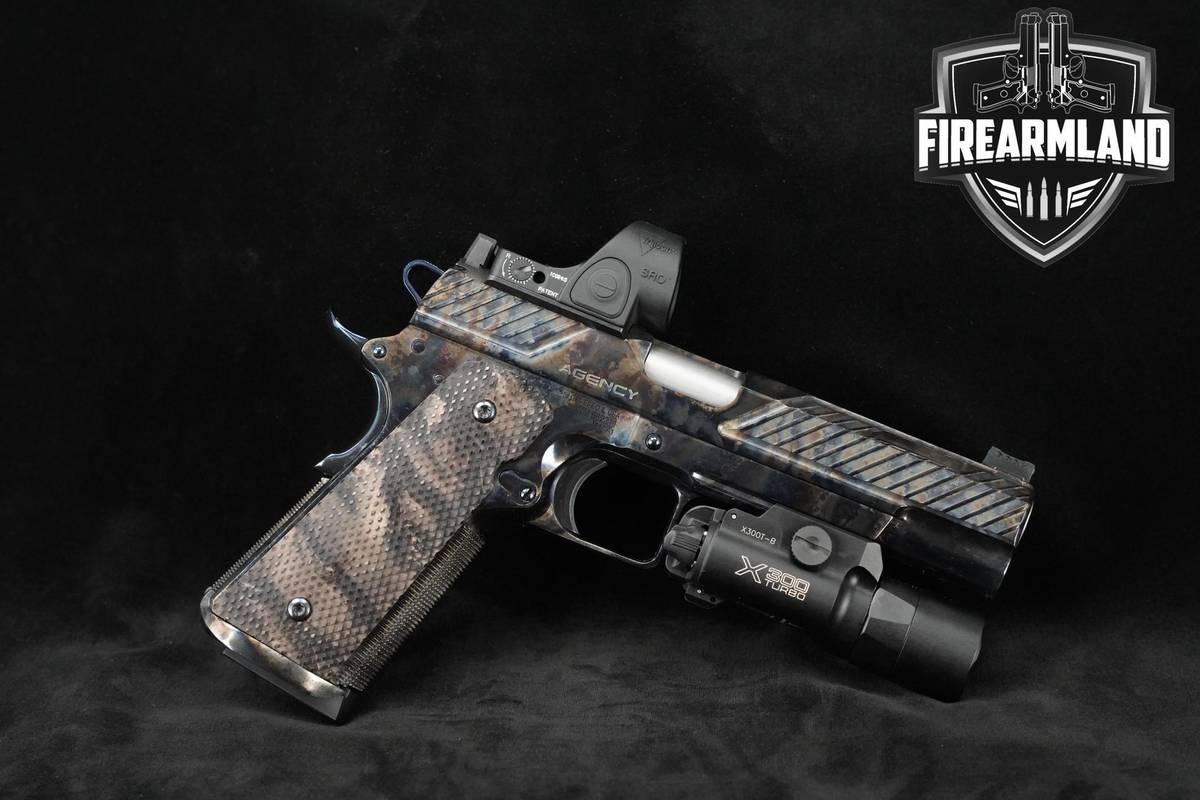 Springfield-SK Armory Agent Firecrest -P AOS 45 ACP 1911 5" MATCH +2 MAGS