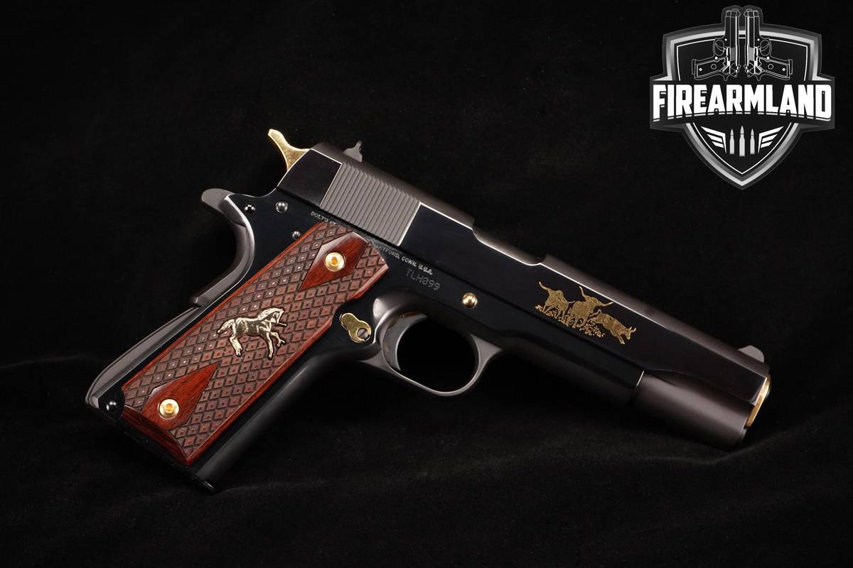 1-OF-400 Colt Government Model TALO Texas Longhorn 45-ACP 1911-A1 Colt Govt