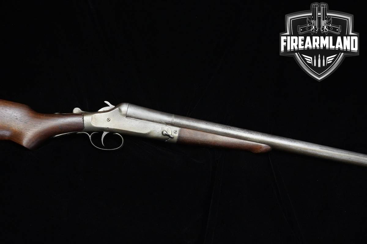 PRE-WWII Crescent/Davenport/Stevens Nitro Hunter 12-Gauge 30" NICKEL 2 3/4"