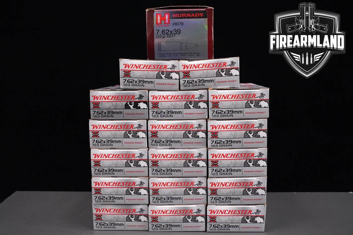 390 ROUNDS! 7.62x39 Ammo 762 Ammunition