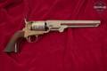 F.lli Pietta 1851 Navy REB Nord (Confederate) .44 Two-Tone Brass & Silver in Fair Condition Image 4