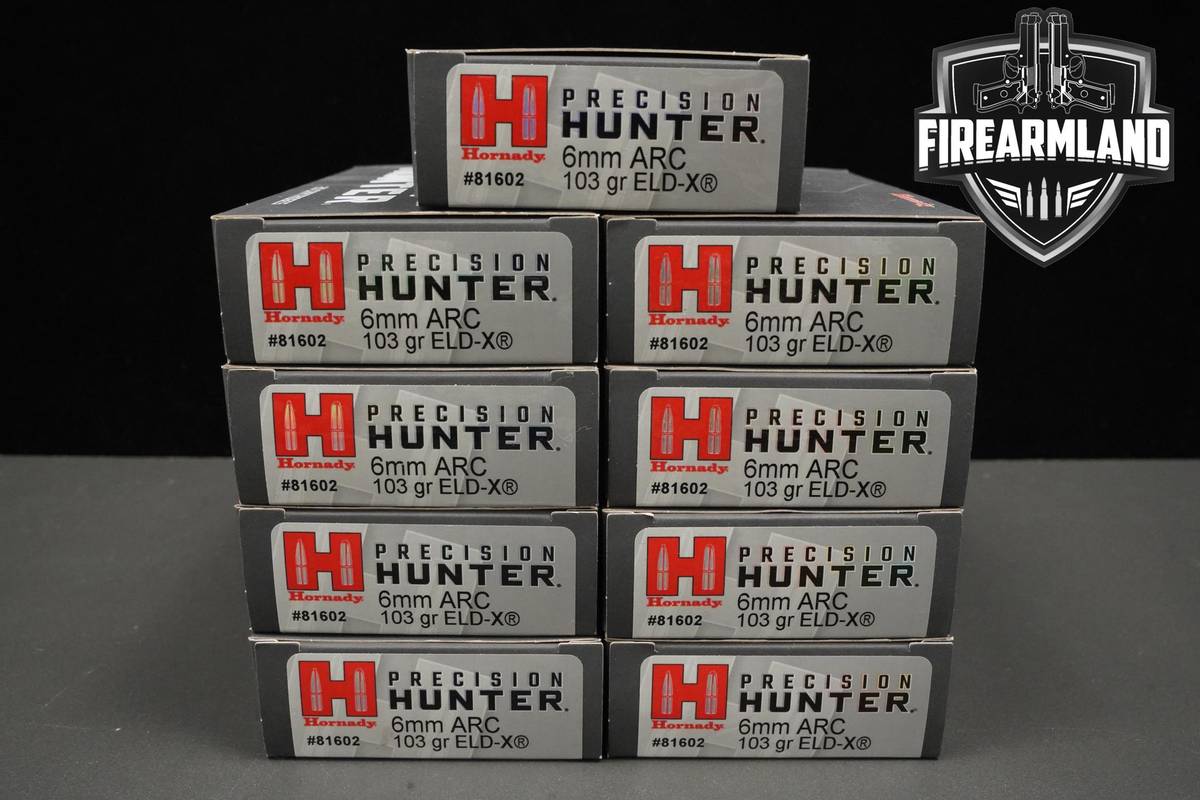 6mm ARC Ammo 6mm-ARC Ammunition 180 ROUNDS