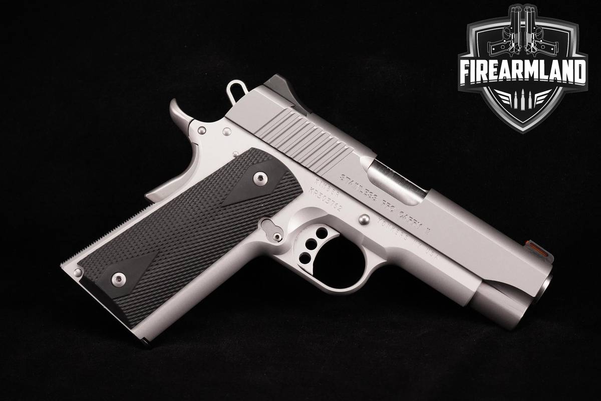 Kimber Stainless Pro Carry II 45 ACP 1911 4" Kimber Carry-2 +ORIG CASE