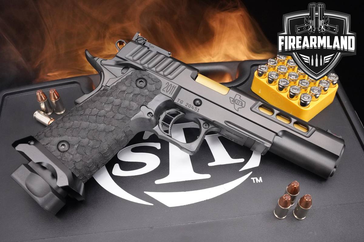 STI International DVC 3-Gun 2011 9mm 1911 STI-DVC-3-Gun 2011 +ORIG CASE