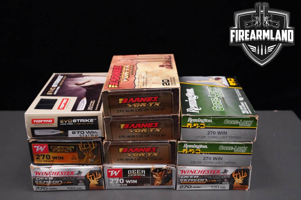 270 Win Ammo 270-Win Ammunition 200 ROUNDS