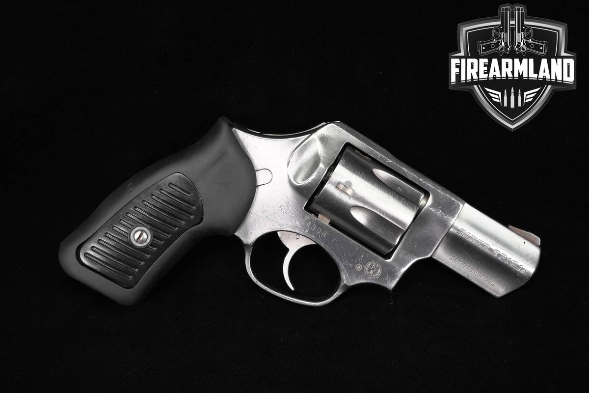 1997 Ruger SP101 DAO Hammerless 357 Magnum 2.25" Stainless SP 101 Revolver