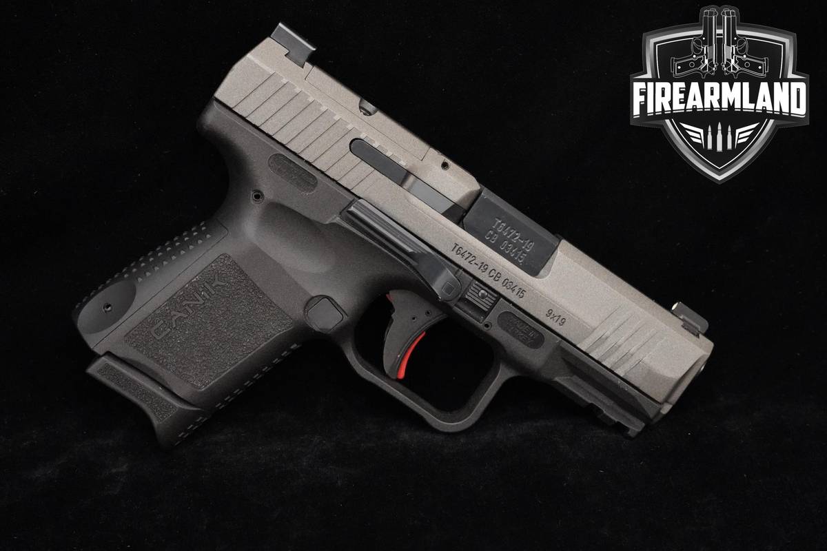 Canik TP9 Elite SC 9mm 3.6" Tungsten TP 9 +2 MAGS & ORIG CASE
